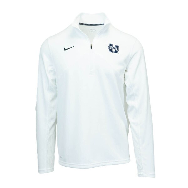 Men's Nike Dri-Fit 1/4-Zip Training White